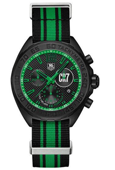 Replica Tag Heuer CAZ1113.FC8189 Formula 1 Cristiano Ronaldo Limited Men watch Review